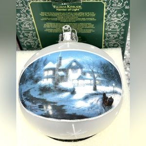 Thomas Kinkade Painter of Light Vintage Ornament